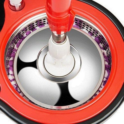 Mop bucket rotating household dual-drive wet and dry free