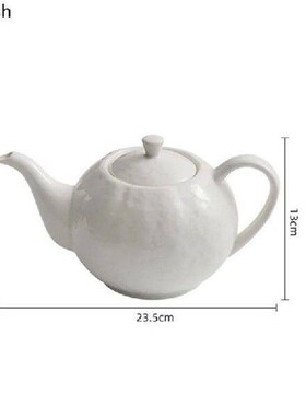 White Porcelain Teapot Restaurant Longjing Puer Tea Maker