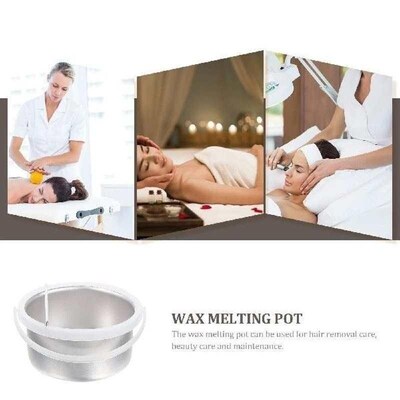 Small Wax Pot Warmer Inner Aluminum Bowl Waxing Container