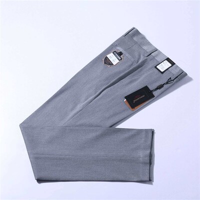 New Stetch Non-ironing Mens Pants Navy Blue Black Grey Ligh