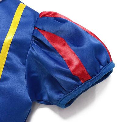Snow White Princess Dress for Girl Costume with Cloak Summer