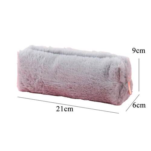 Plush Pencil Case Stationery School Pencil Cases Trousse Sco