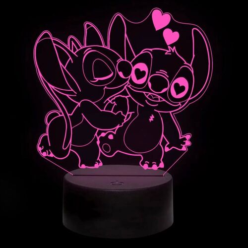 2025 3D Illusion Stitch Night Light with Remote Control and