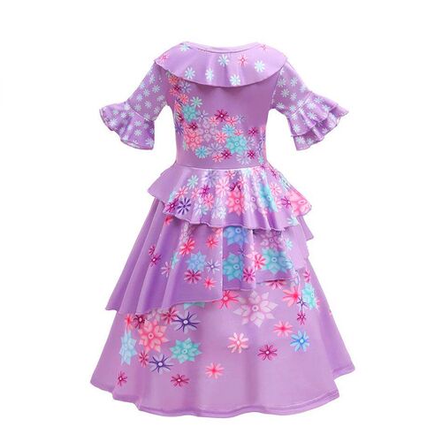 Girls Encanto Costume Princess Dress Suit Charm for Girls Co