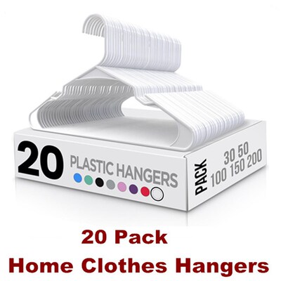 Home Clothes Hangers Plastic Coat Space Saving Durable