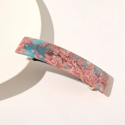 Fashion Hair Clips Leopard Marble Textured Geometric Hair Pi