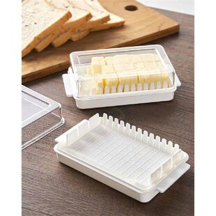 1pc Butter Dish Storage Box Lid Covered Keeper Plastic Lid