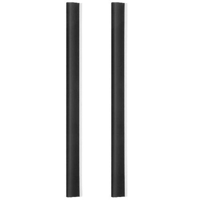 2 Pcs Garbage Edge Strips Dustpan Lip Plastic Stripping
