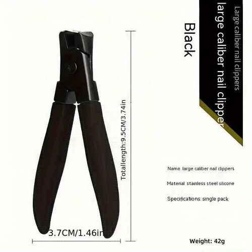 Professional Toenail Scissors Set - Extra Large Opening, Eas