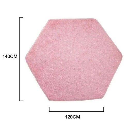 Multi functional Hexagon Tent Mat Princess Rug for Kids