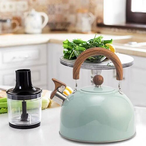 3L Gas operated Whistling kettle Easy to clean Camping equip