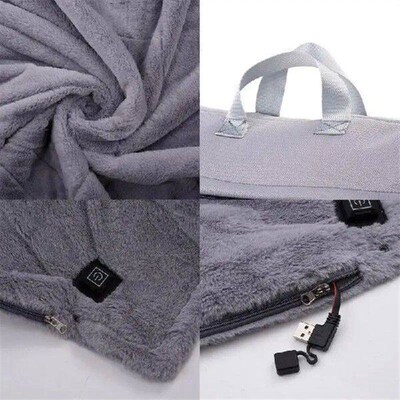 Heated Throws 59x33.5 Inch Super Soft Heated Nap Blanket