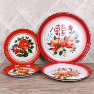 30/36/40cm Fruit Plates Ancient Chinese Aristocratic Tea Tra