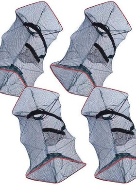 4 Pcs Crayfish Throwing Net Fishnets Cast for Fishing