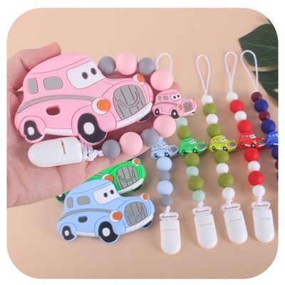 2Pcs/Set Newborn Baby Boy Girl Pacifier Teething Nursing Tee