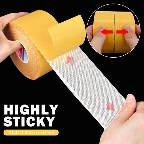 5/10m Strong Fixation Double Sided Tape Heavy Duty Transluce