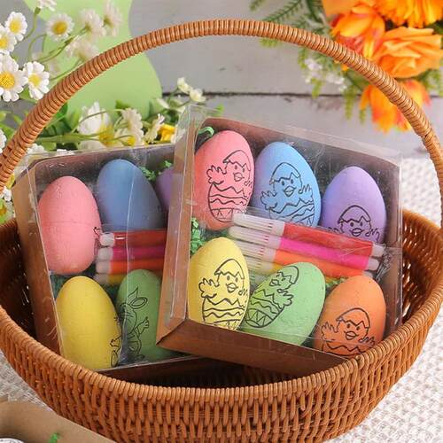 DIY Painting Easter Eggs with Paint Pen Foam Easter Eggs DIY