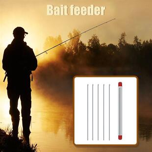 5/10/15pcs Hollow Earthworm Hooking Needle Stainless Steel F