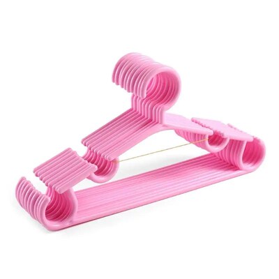 2022 New 10Pcs/Set Portable Children Clothes Hanger Toddler