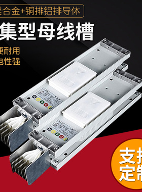 密集型母线槽防水耐火型10 1002000封闭式插接式母线插接箱