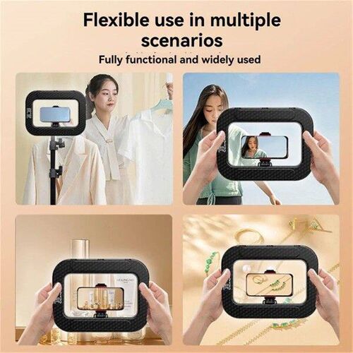 Y02AHandheld Ring LED Rechargeable Fill Light Portable