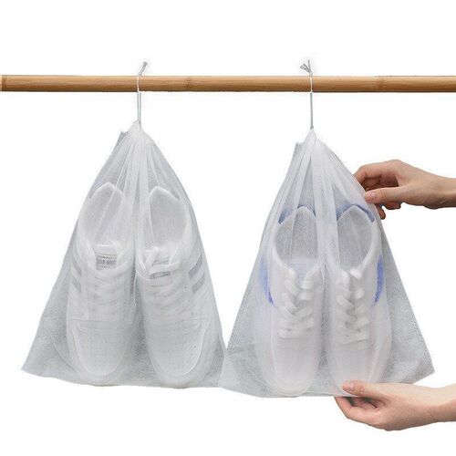 10pcs Shoes Storage Bag Closet Organizer Non-woven Travel Po