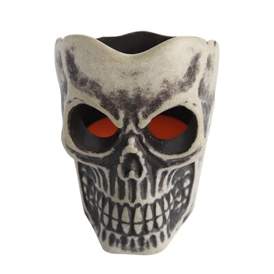 Halloween ghost head candle lights horror decorative props