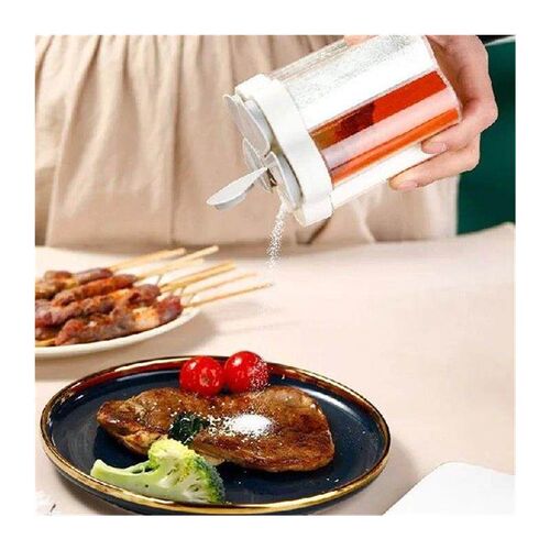 5-in-1 BBQ Spice Bottle Plastic Salt Can Pepper Shaker