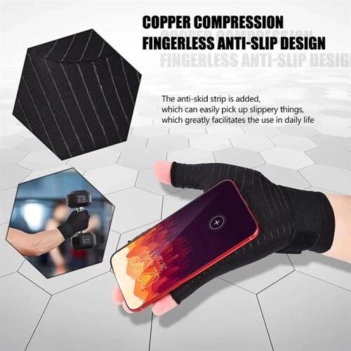 Arthritis Gloves Wrist Hand Thumb Support Gloves Silicone Ge