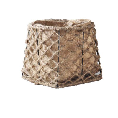 Traces handmade linen woven baskets linen flower baskets dec