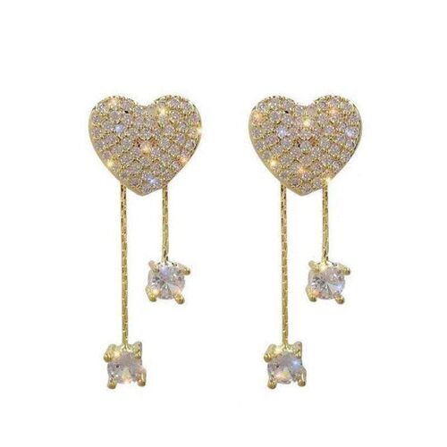 2023 New Fashion Unique Personality Shiny Simple Love Tassel
