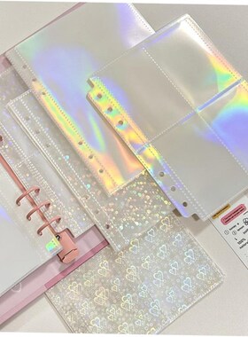 10PCS/Pack A5 Kpop Photocard Binder Sleeves Idol Photo Card