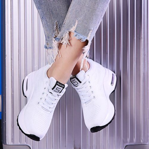 Shoe Factory Wholesale Soft Bottom Mesh Breathable Inner Hei