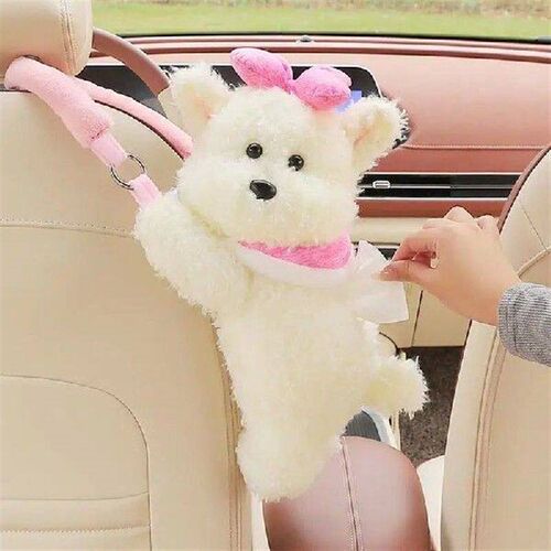 Plush Tissue Box Holder For Car Cute Decorative Holder