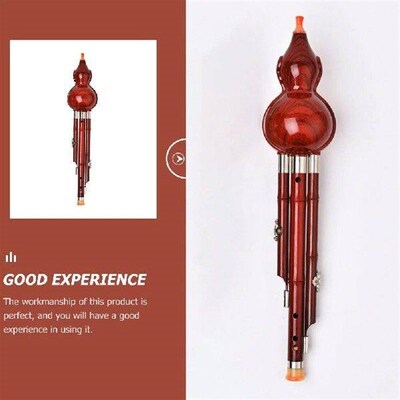 Gourd Silk Elegant Cucurbit Flute Professional Hulusi