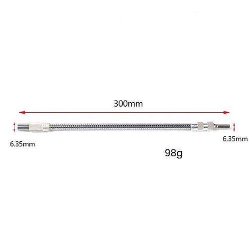 1 4  Hex Shank Flexible Shaft Bit Holder Driver Drill