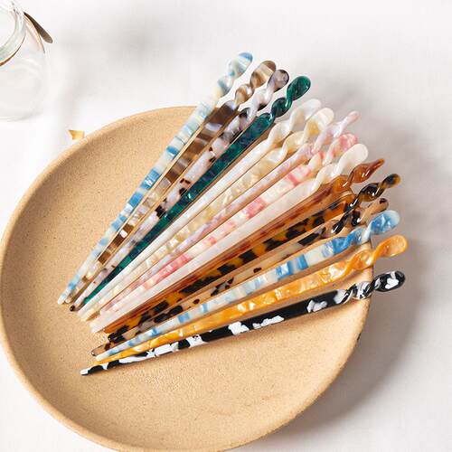 Acetate Hairpins 16 Styles Fashion Women Girls Hair s Chopst
