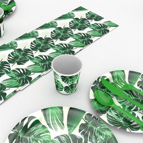 Turtle Leaf Disposable Tablecloth Hawaii Party Happy Summer
