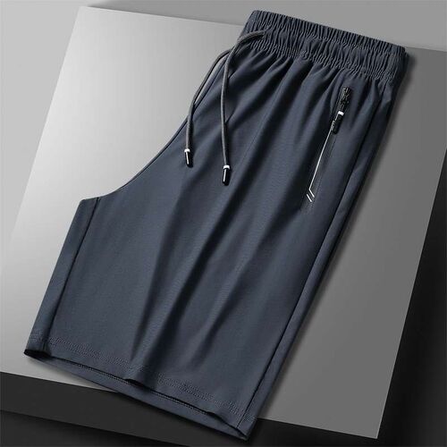 Ice Silk Shorts Mens Summer Thin Five-point Pants Quick-ryi