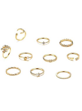 Crossborder rings 1/set love retro womens joint ring戒指女