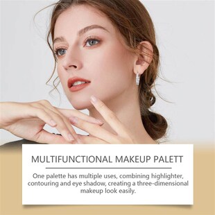 Gilded Multi-Use Makeup Palette - A versatile cosmetic palet