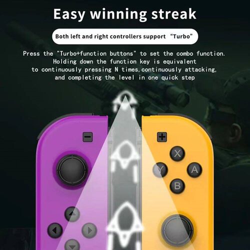 Joy Pad Joycons Gamepad for Nintendo Switch Joystick Bluetoo