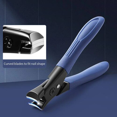Large Opening Nail Clippers Gray Nail Trimmer Thick Nails fo