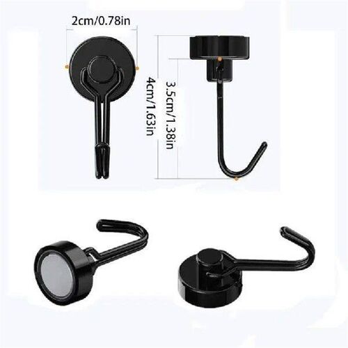 Magnets Hooks Metal Nail Free Multi-purpose Strong Magnetic