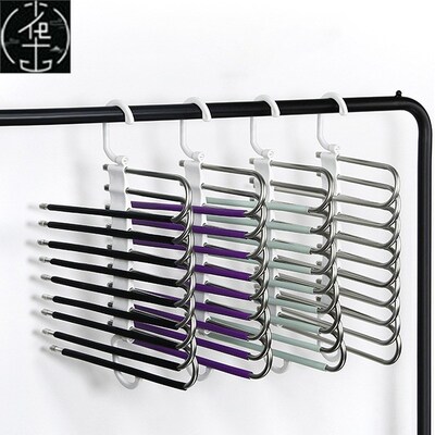 Multifunctional Pants Hanger For Clothes Rack Closet Organiz