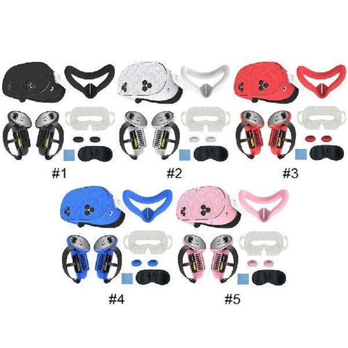 7Pcs VR Accessories Protective Cover Shockproof for Meta