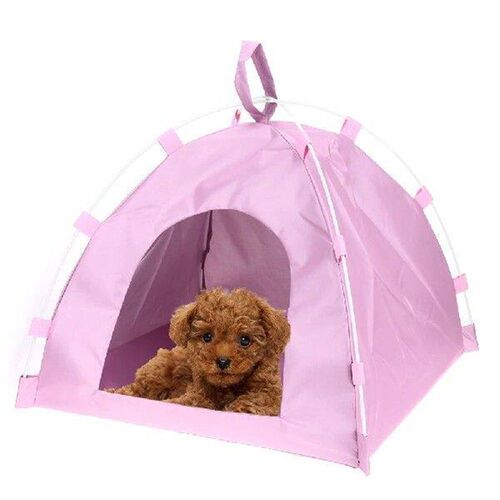 Foldable Cute Pet Dogs Tent Portable Outdoor Indoor Tent