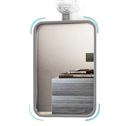 2025 New Suction Cup Bathroom Makeup Mirror, No-Drill Wall-M