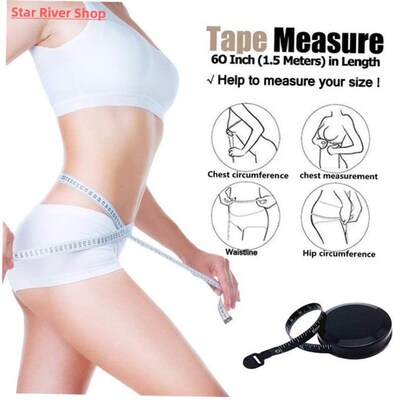 150cm Mini Tape Meter Tape Tailor Ruler Keychain Measuring T