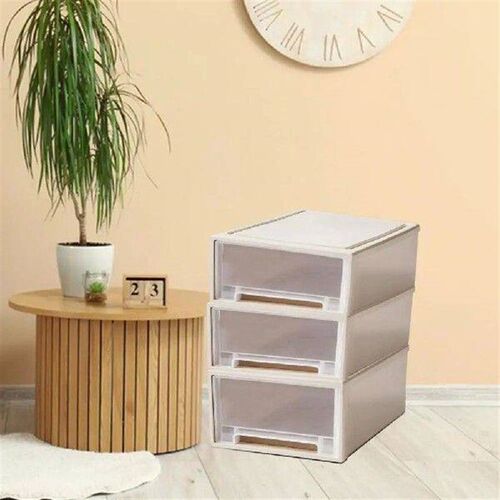 Drawer Organizer Stackable Plastic Drawer Storage Organizer